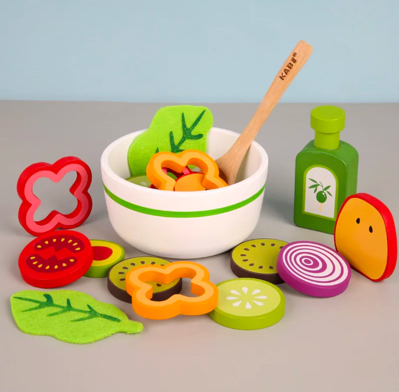 Montessori Fruit and Vegetable Salad