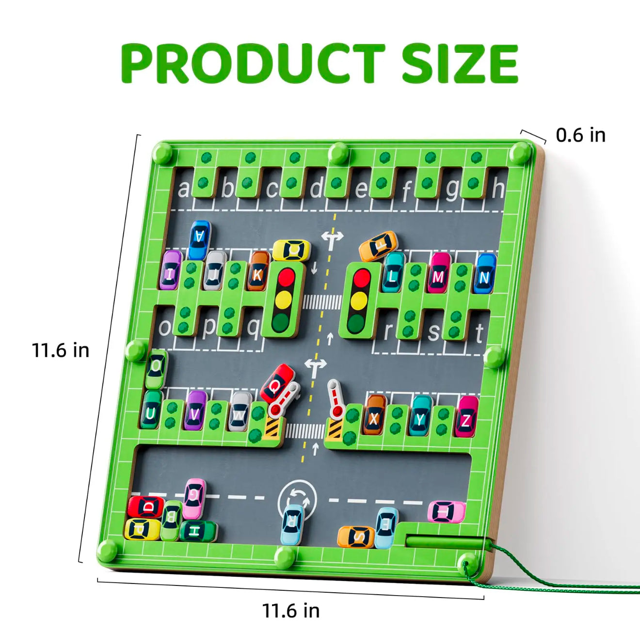 Montessori Vehicle Maze Board