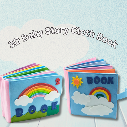 Montessori 3D Sensory Story Cloth Book