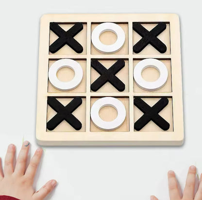 Montessori Tic-Tac-Toe Board Game