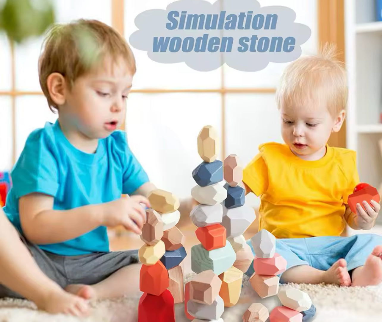 Montessori Stone Blocks