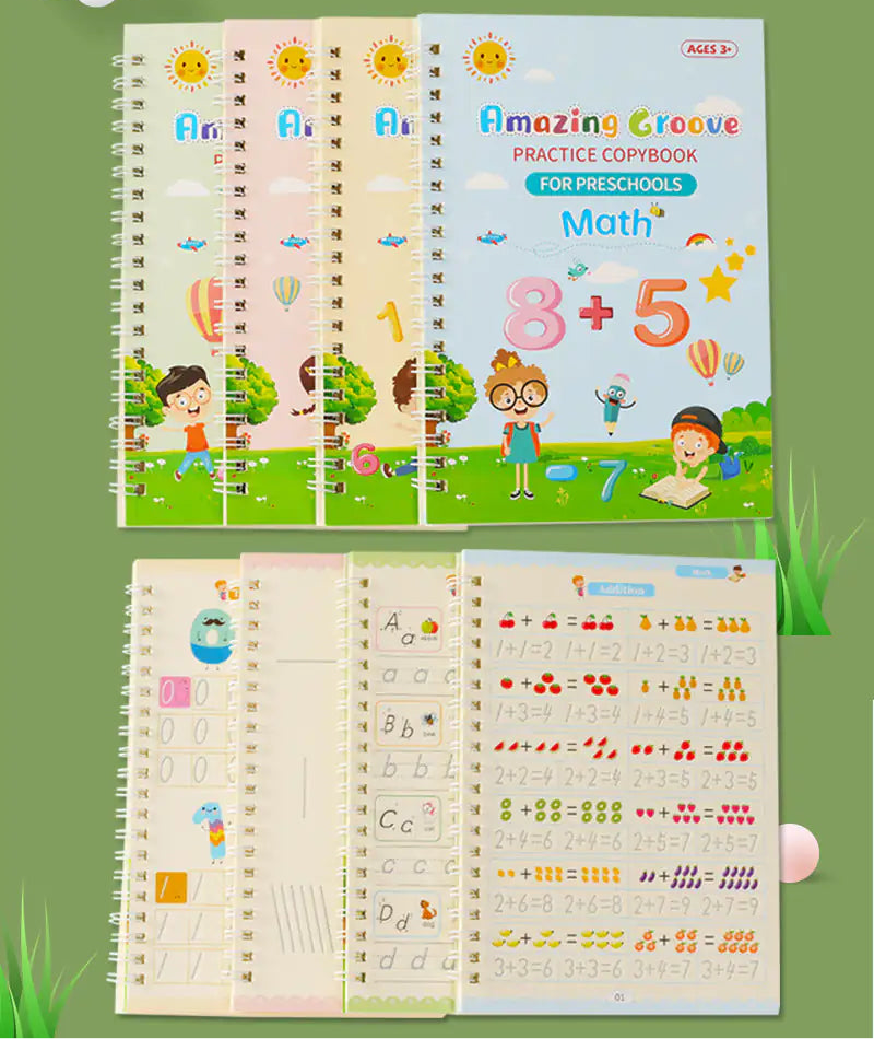 Montessori Control Pen Training Book