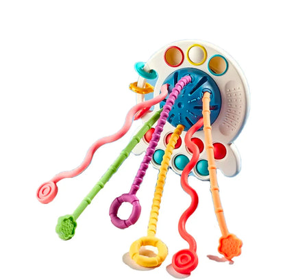 Montessori Pull String Sensory Teething