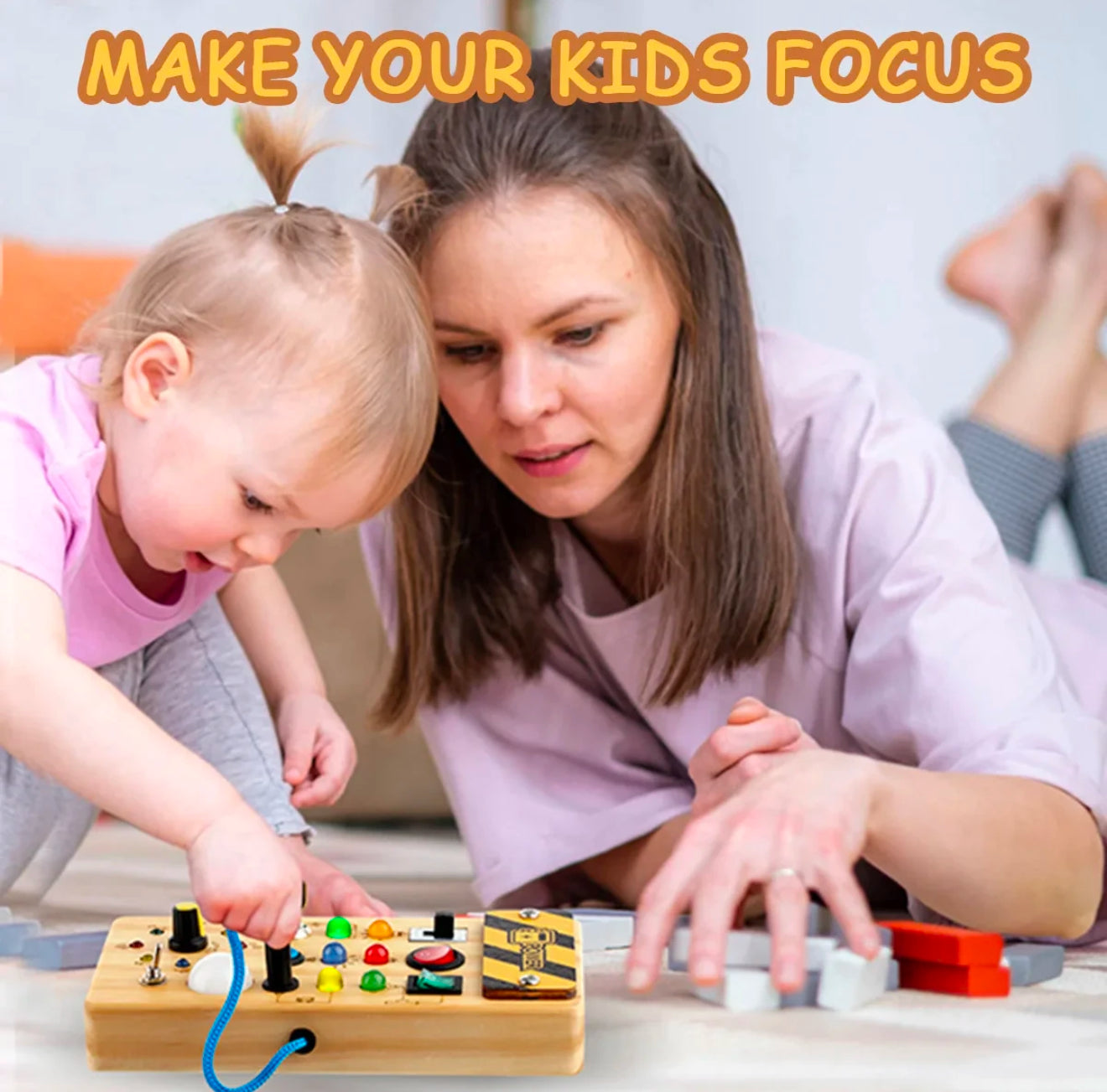 Montessori Busy Board Sensory Toy