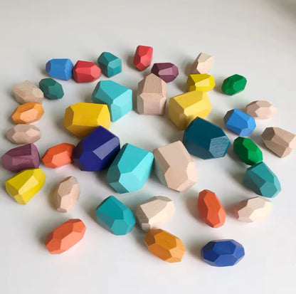 Montessori Stone Blocks