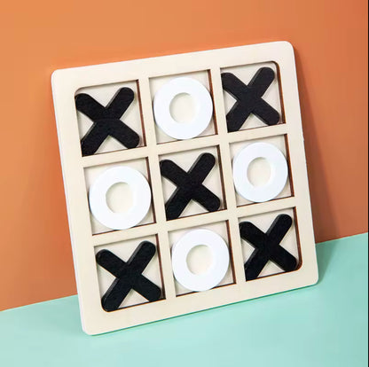 Montessori Tic-Tac-Toe Board Game