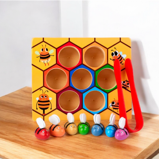 Montessori Bee Sorting Game