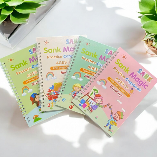 Montessori Sank Magic Practice Copybook