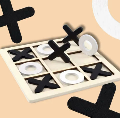 Montessori Tic-Tac-Toe Board Game