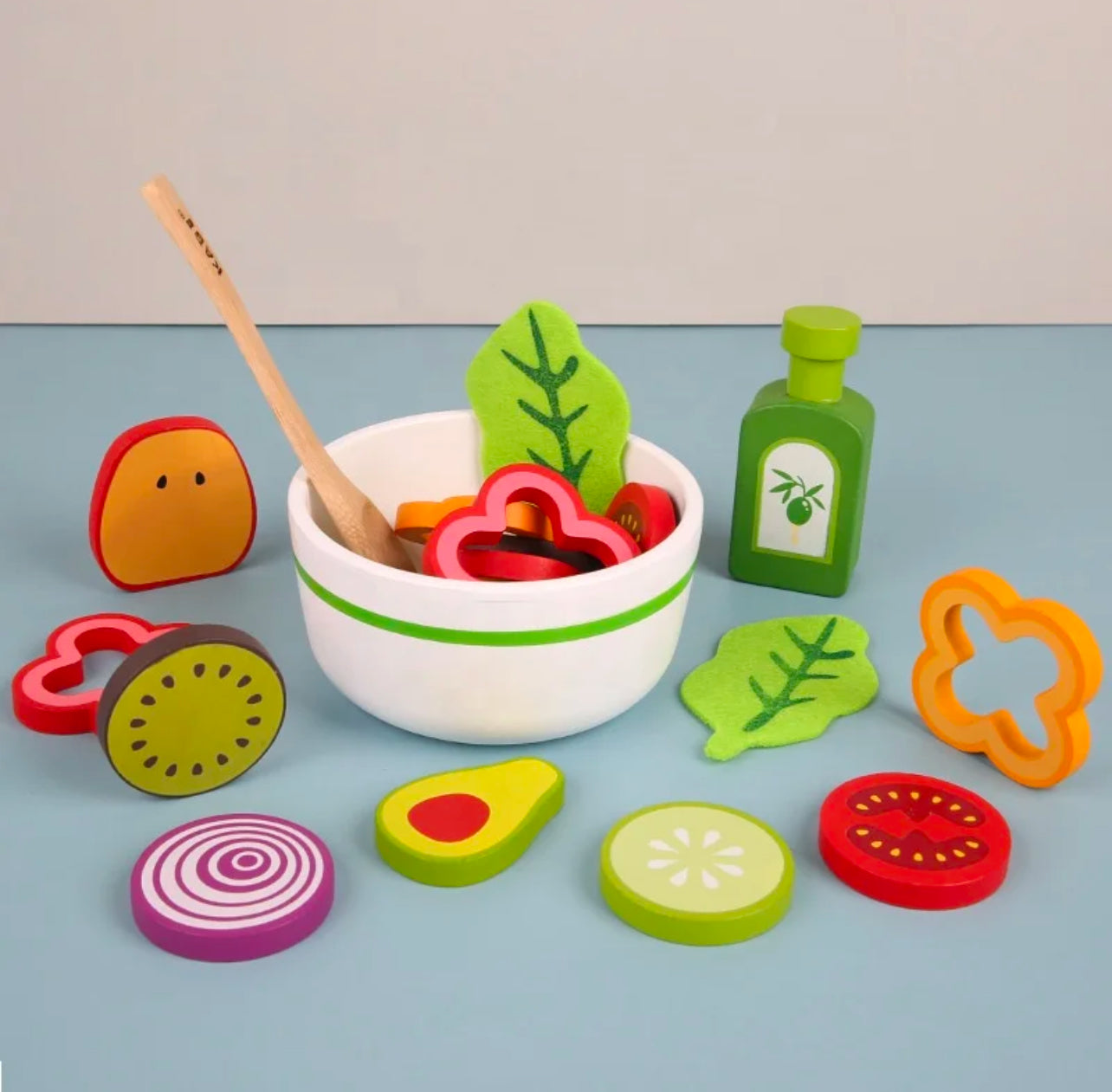 Montessori Fruit and Vegetable Salad