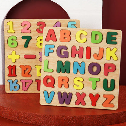 Montessori Alphabet and Number Building Blocks