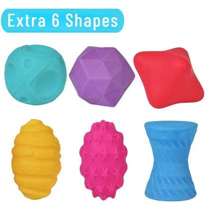 Montessori Colorful Shape Blocks