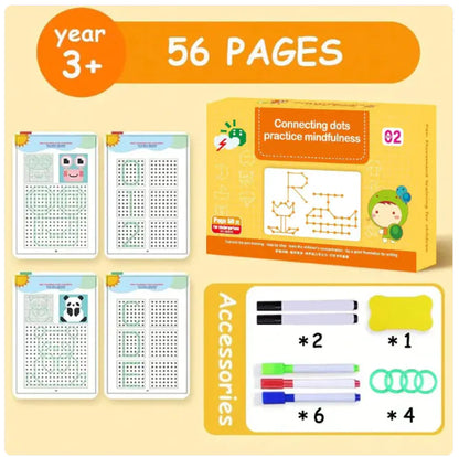 Montessori Kindergarten Erasable Practice Book