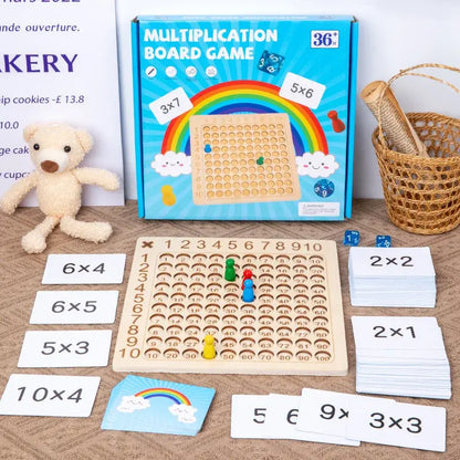 Montessori Multiplication Board Game